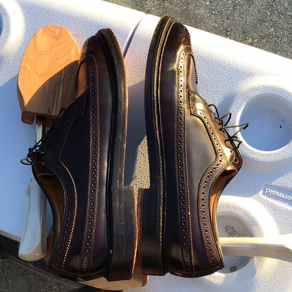 Florsheim Shell Cordovan 93605 11/B used conditions - Picture 7 of 15